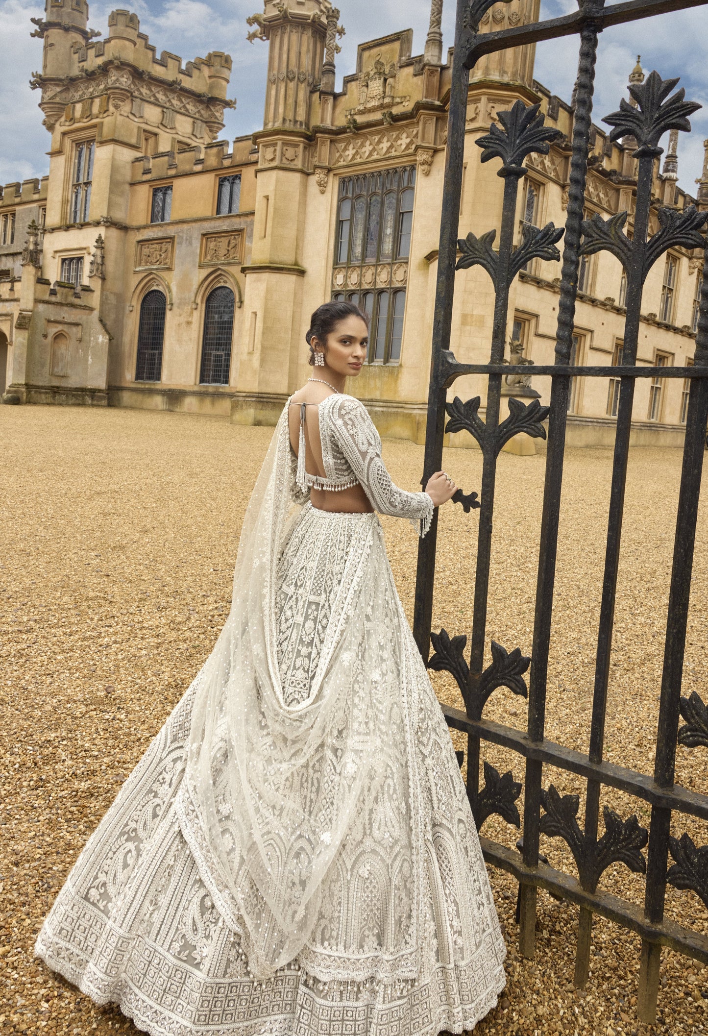 Nude Dori Lehenga Set